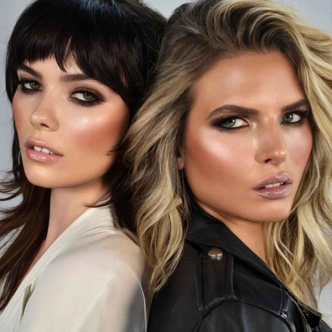 MĒTIER Blush Highlighter Duo for a Radiant Glow, Magnetic Compact