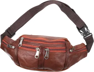 Multifunctional Waist Bag for Outdoor Activities Sports Storage Pouch for Phone Coins and Essentials Durable PU Material for Running Cycling Hiking