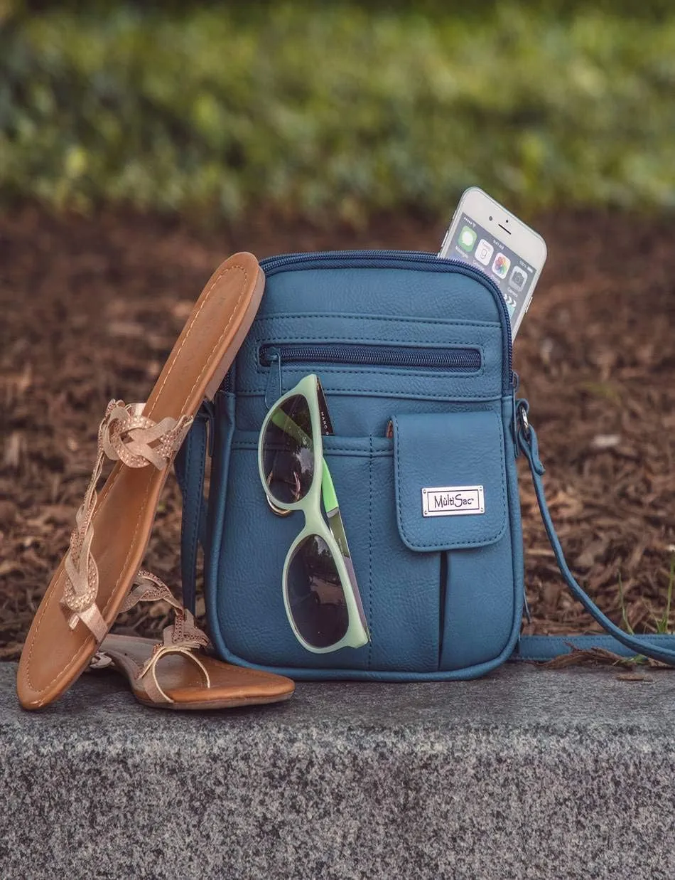 MultiSac North South Mini Zip Around Crossbody Bag