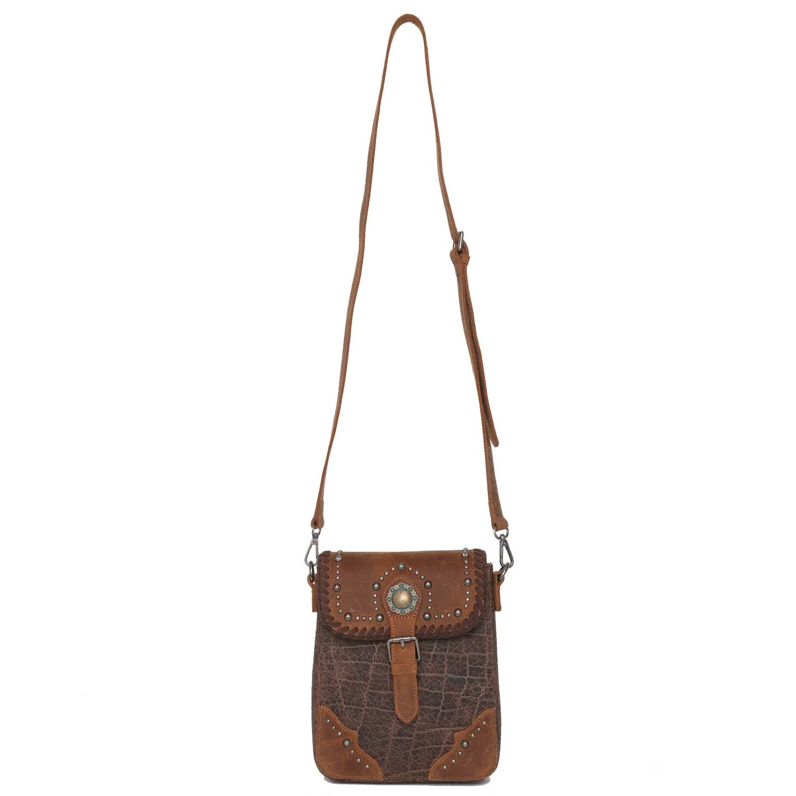 MWR-047 Montana West Genuine Leather Shoulder/Crossbody Bag