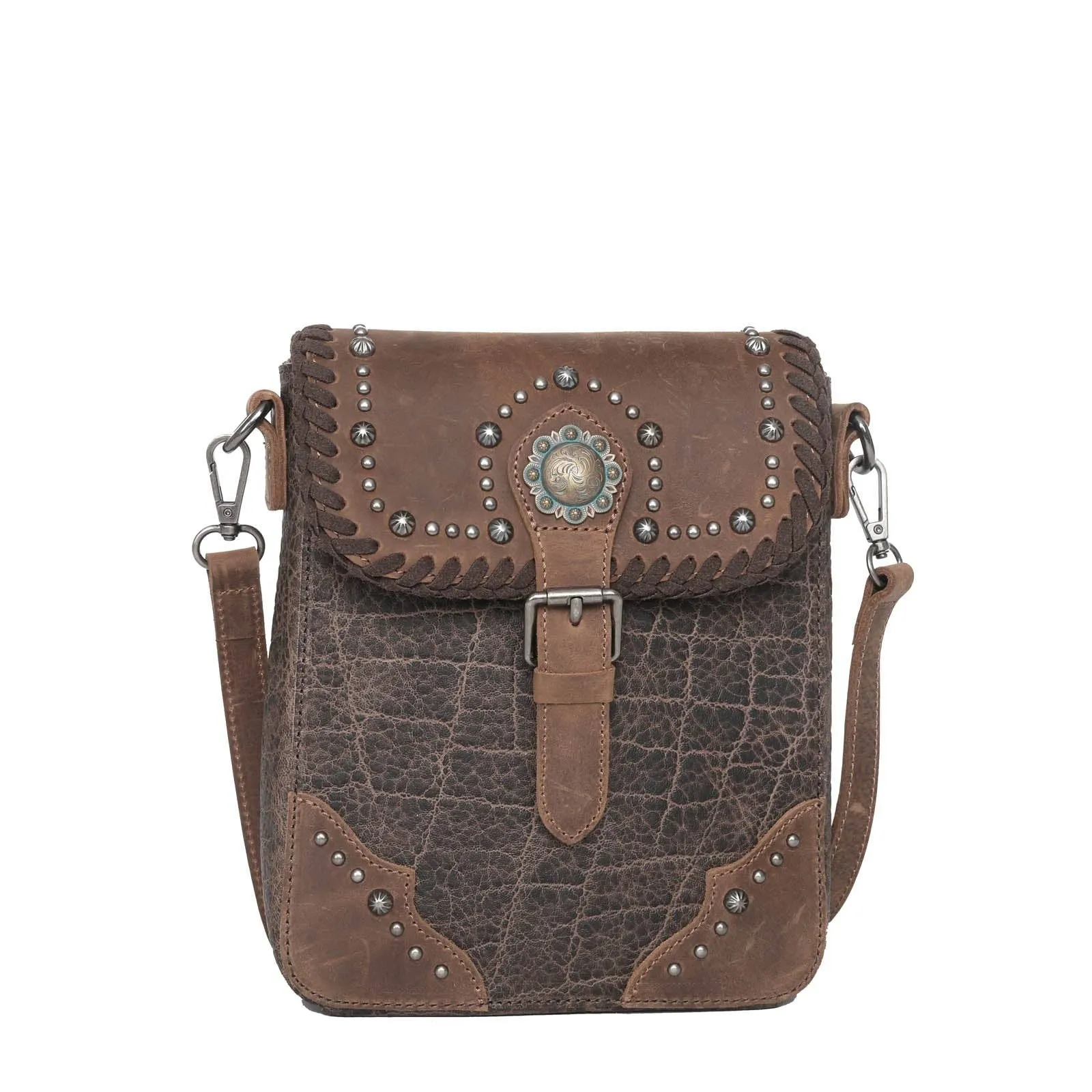 MWR-047 Montana West Genuine Leather Shoulder/Crossbody Bag