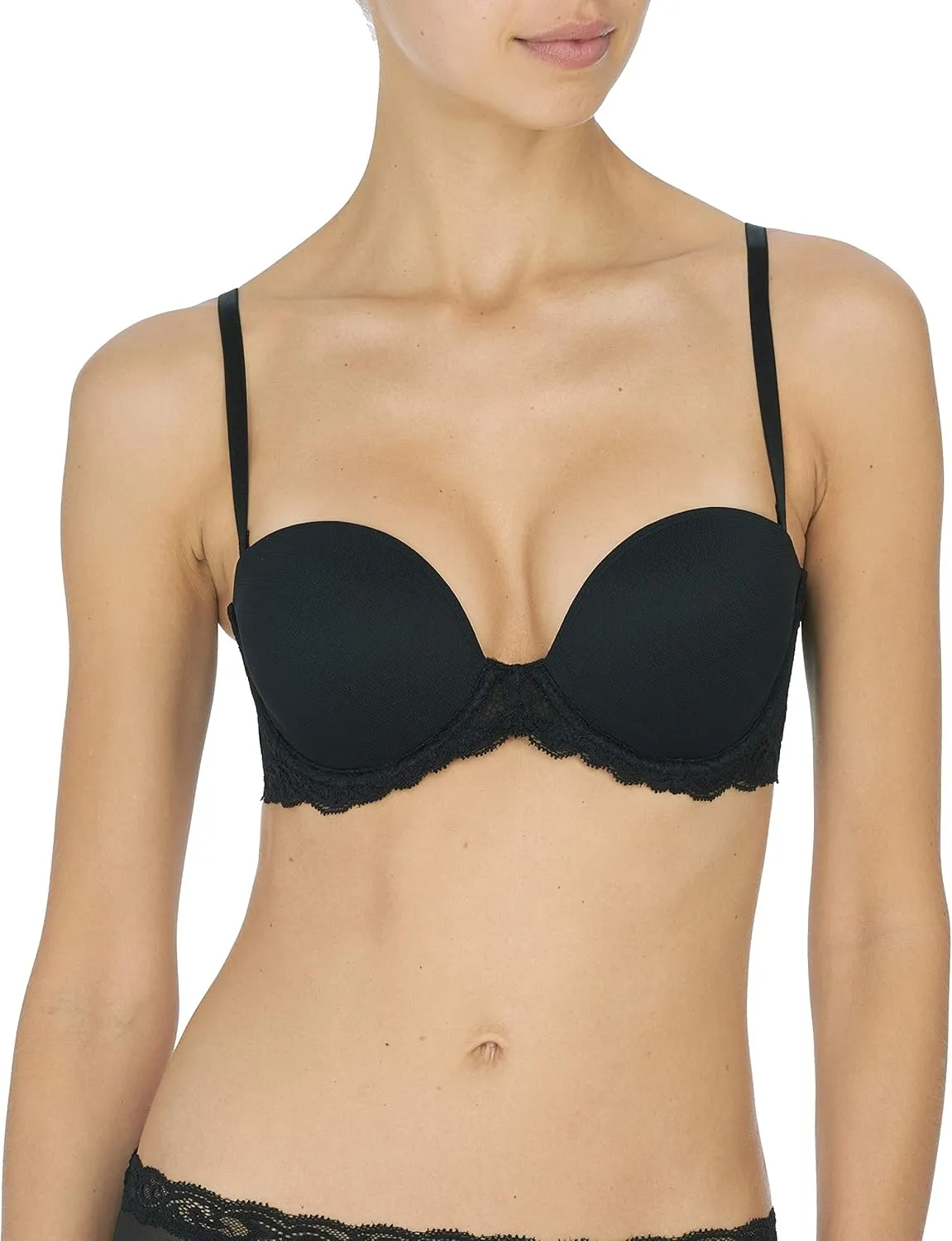 Natori Women's Feathers Strapless Plunge Multiway Bra