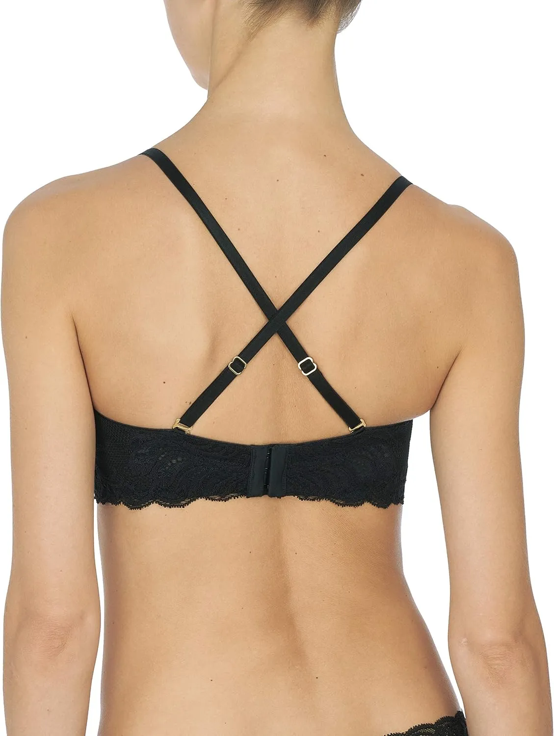 Natori Women's Feathers Strapless Plunge Multiway Bra