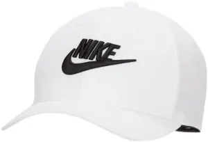 Nike Rise Structured SwooshFlex Futura Cap (White)