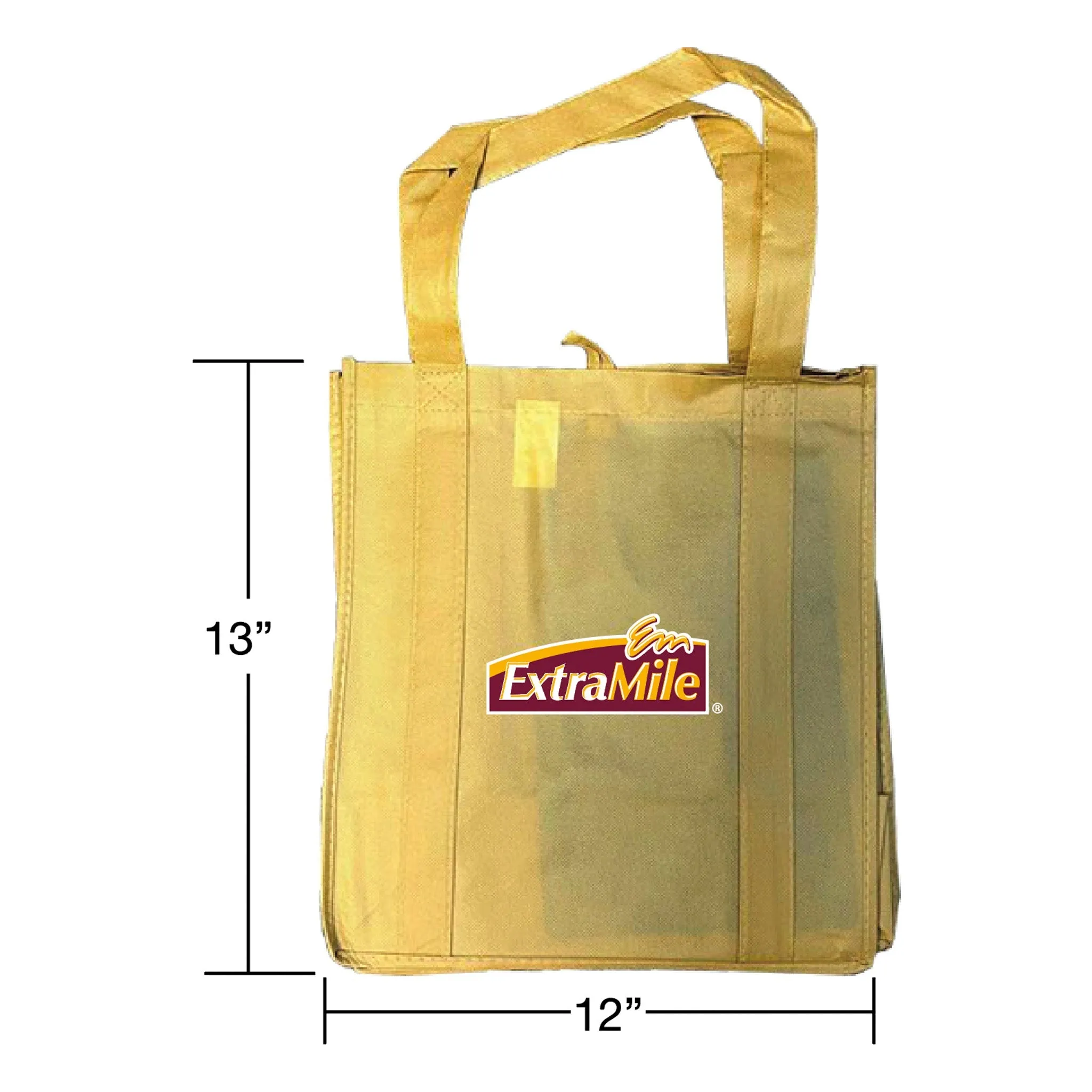 Non-Woven Grocery Tote - ExtraMile Print