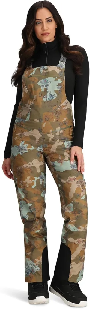 Obermeyer Womens Bliss Bib Pants Vintage Camo 8