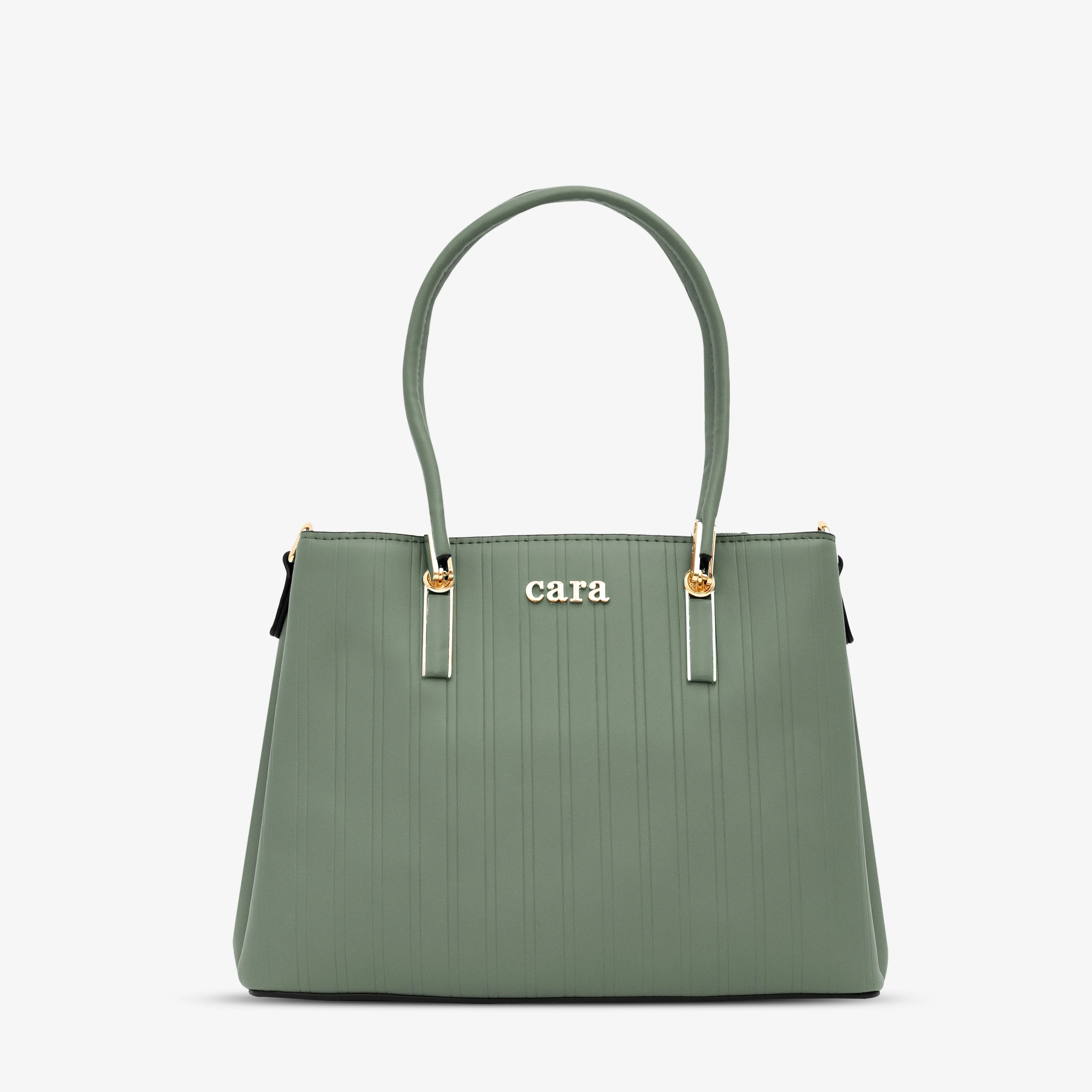 Olive Green Luxe Companion Handbag | Cara
