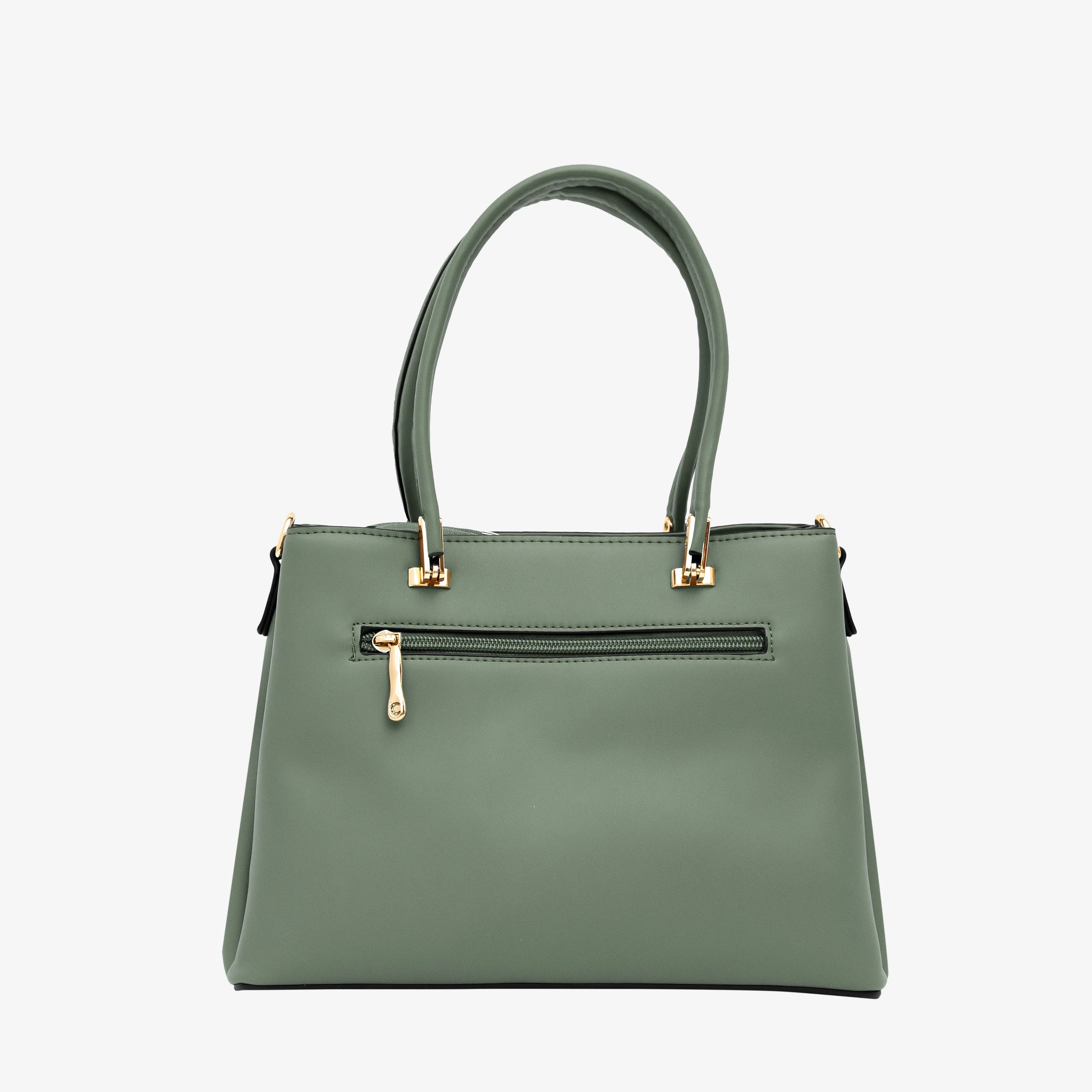 Olive Green Luxe Companion Handbag | Cara