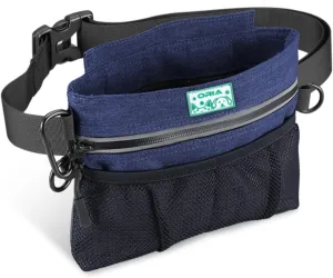 ORIA Dog Training Treat Pouch, Magnetic Closure Dog Training Bag, Pet Walking Bag with Poop Bag Holder, Adjustable Belt, Removable Inner Bag for Pet Training Walking Hiking Running
