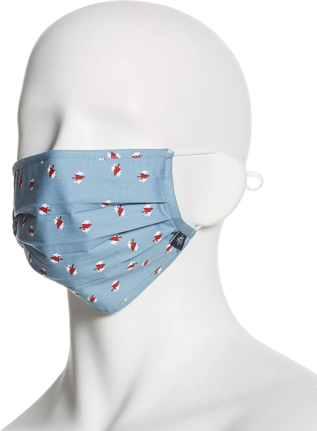 Original Penguin Reusable Pleated Woven Fabric Face Masks