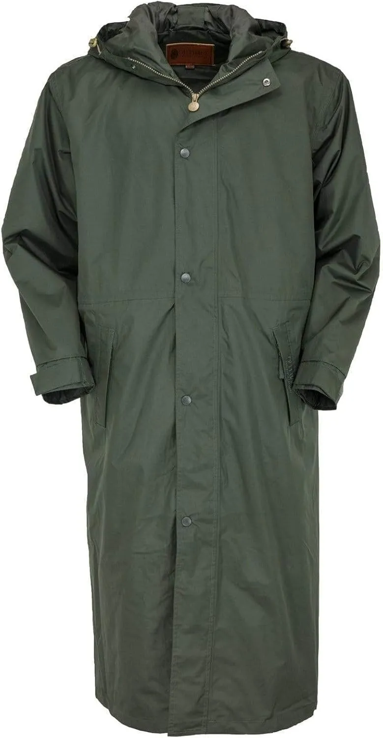 Outback Trading Women's 2406 Pak-a-roo Duster Waterproof Windproof Seam-Sealed Long Sleeve Rain Coat