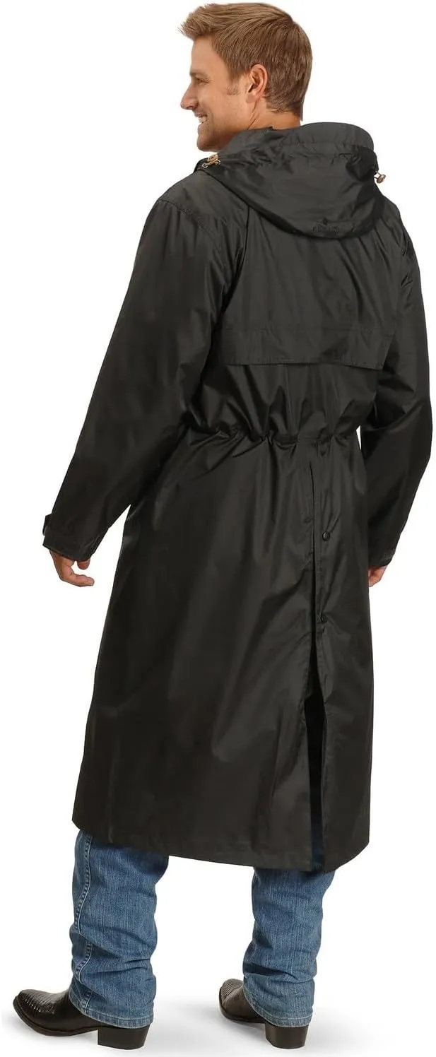 Outback Trading Women's 2406 Pak-a-roo Duster Waterproof Windproof Seam-Sealed Long Sleeve Rain Coat