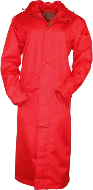 Outback Trading Women's 2406 Pak-a-roo Duster Waterproof Windproof Seam-Sealed Long Sleeve Rain Coat