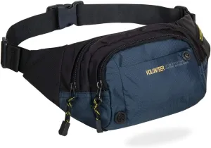 Outdoor Fanny Pack, Sport Lightweight Waist Pack Bag, Men Women Bum Bag, Running Hiking Traveling Cycling Jogging(Y9B Blue)