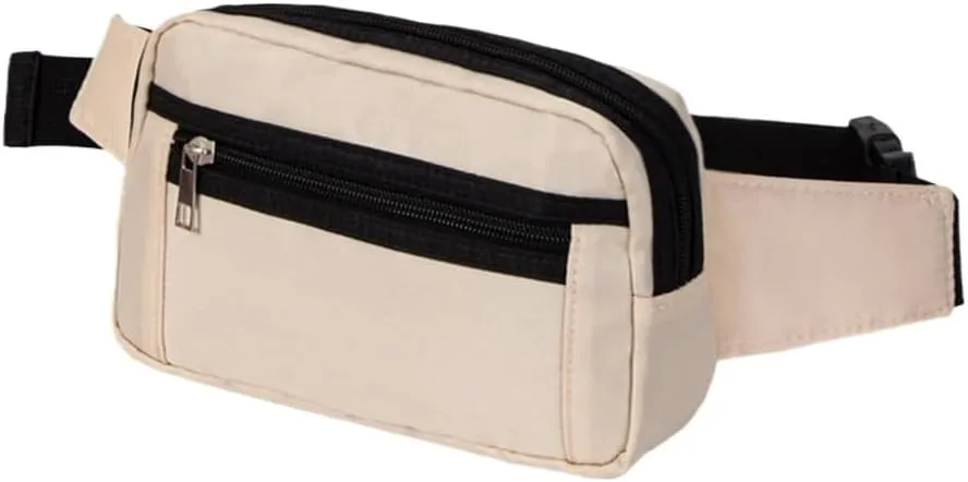 Outdoor Nylon Sports Waist Bag Running Single Shoulder Crossbody Mobile Phone Bag Multifunctional