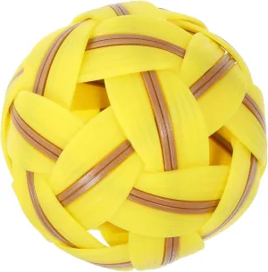 Outdoor Soccer Plastic Sports Ball for Vintage Football Model with Net Bag Fun Learning Tool for Historical Culture Reusable and Portable Soccer