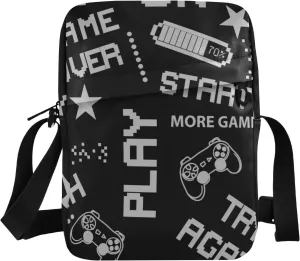 Oyihfvs Messenger Bag, Men's Crossbody Bag, Women's Crossbody Bag with Adjustable Strap