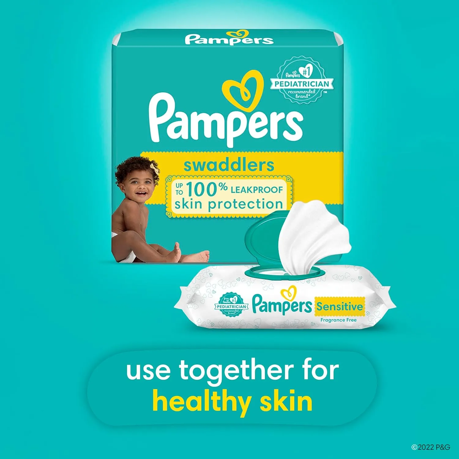 Pampers Baby Diapers - Swaddlers - Size 8, 76 Count, Ultra Absorbent Disposable Infant Diaper