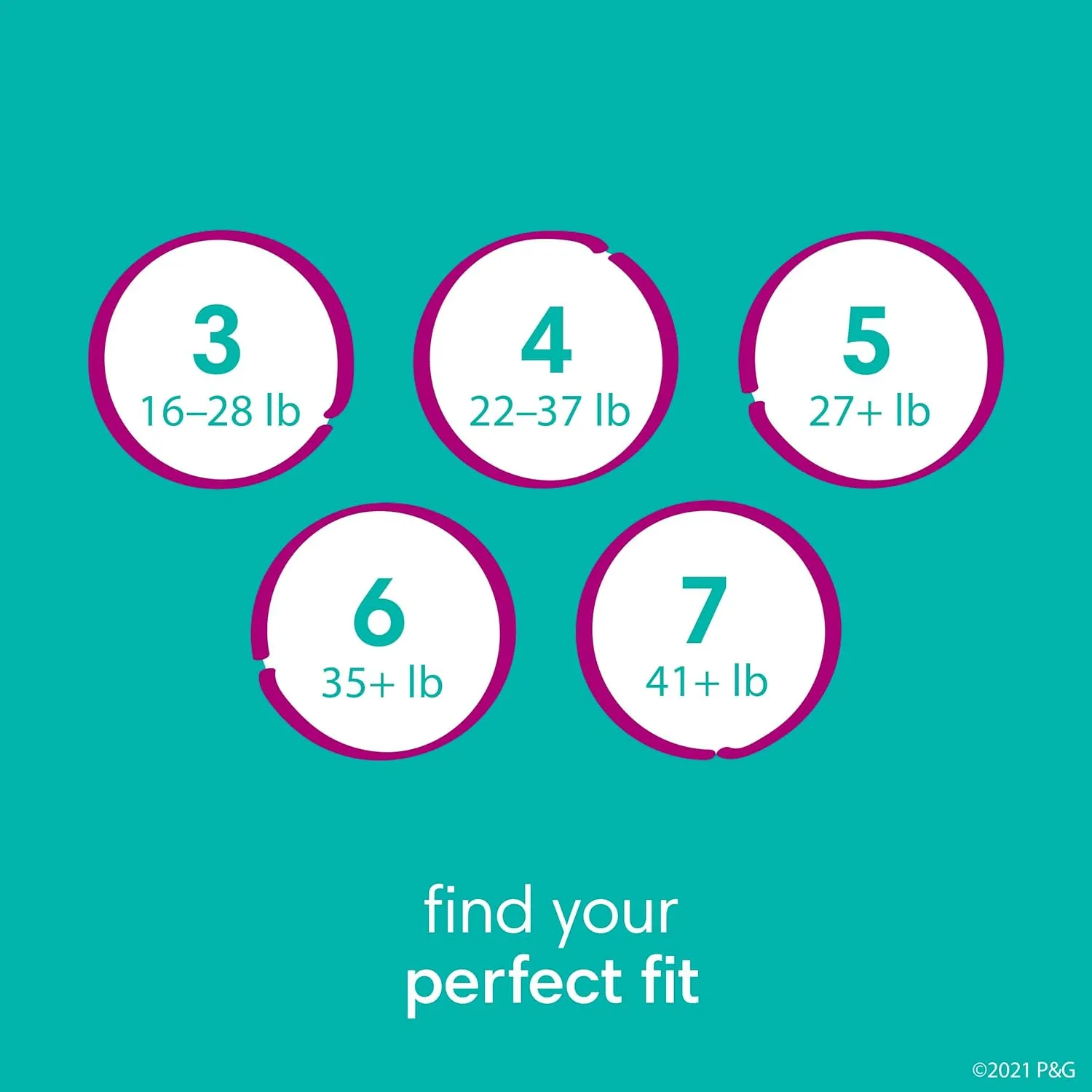 Pampers Diapers - Cruisers 360 - Size 6, 104 Count, Babyproof up to 100% Leakproof Pull-On Diaper