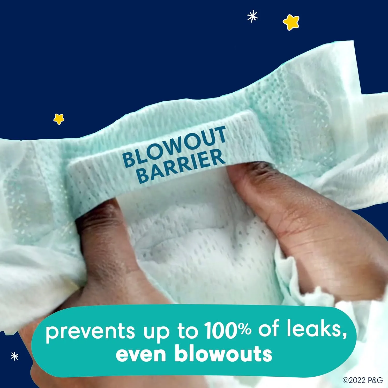 Pampers Overnight Diapers - Swaddlers Overnights - Size 3, 116 Count, Disposable Baby Diaper, Night Time Leak and Skin Protection