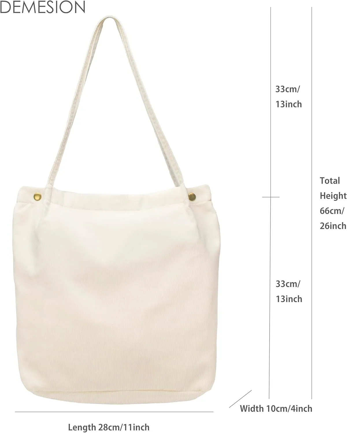 PAZIMIIK Corduroy Tote Bags for Women Travel Reusable Grocery Shopping Shoulder Go-to Everyday Bag for Work