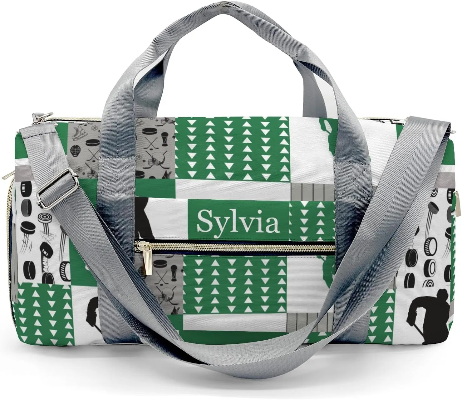 Personalized Ball Custom Multi-functional Travel Bag, Unisex Portable Duffel Bag, Short Distance Travel Assistant
