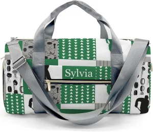 Personalized Ball Custom Multi-functional Travel Bag, Unisex Portable Duffel Bag, Short Distance Travel Assistant