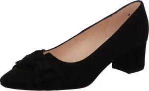 Peter Kaiser Women's Blia Suede Court Shoes 7.5 Medium-8 Black Suede