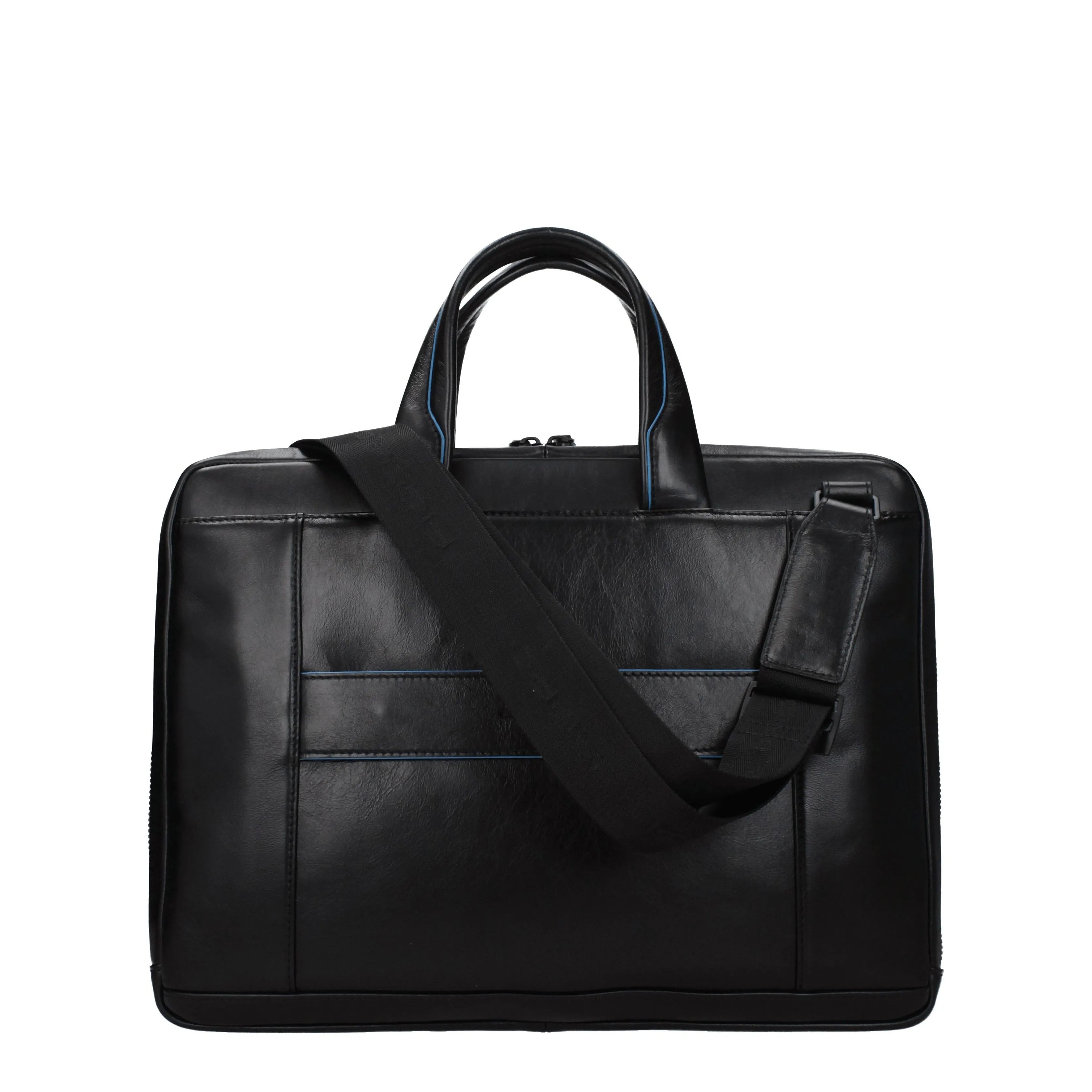 Piquadro Work Bags Men Leather Black