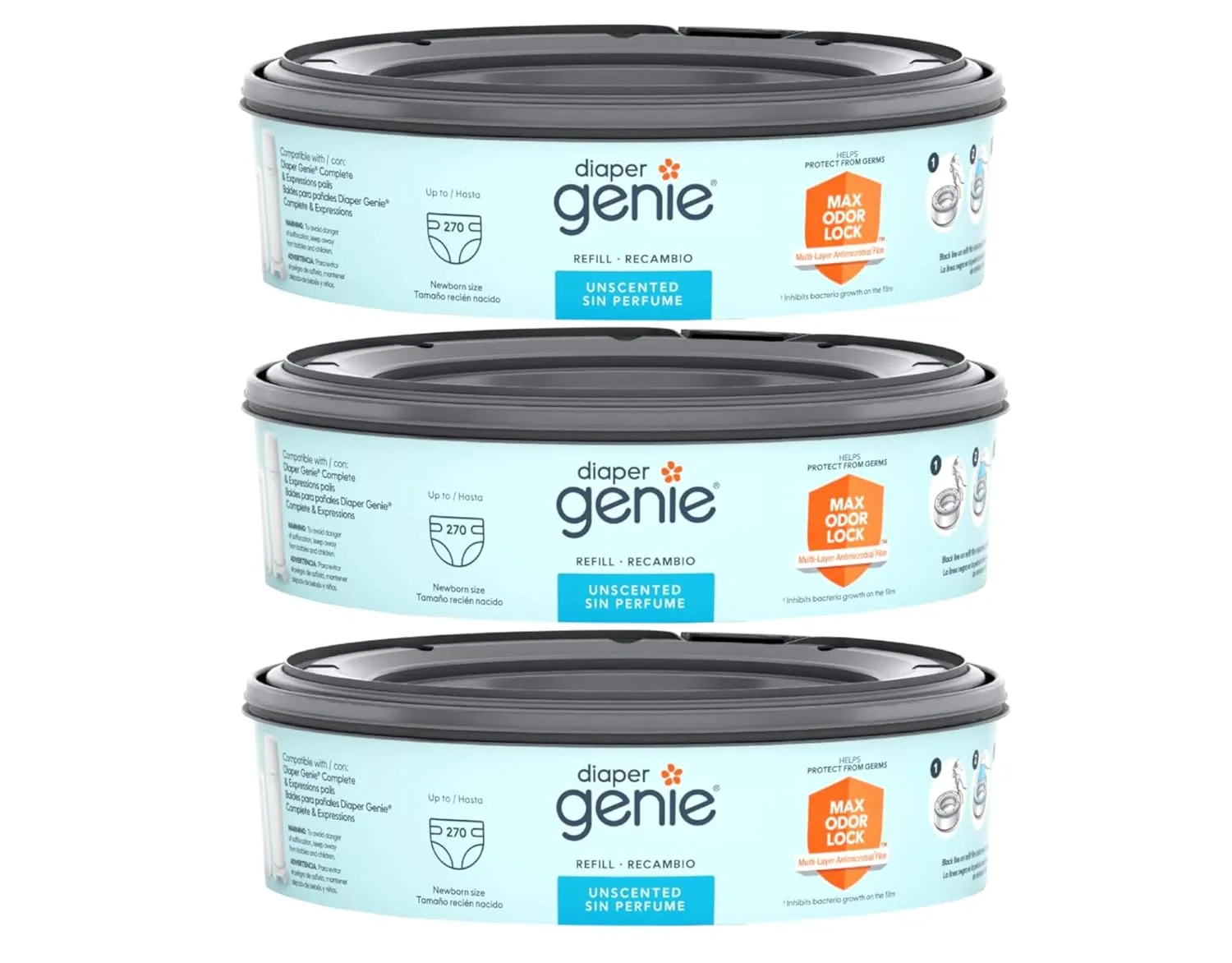Playtex Diaper Genie Refill - 3 pk