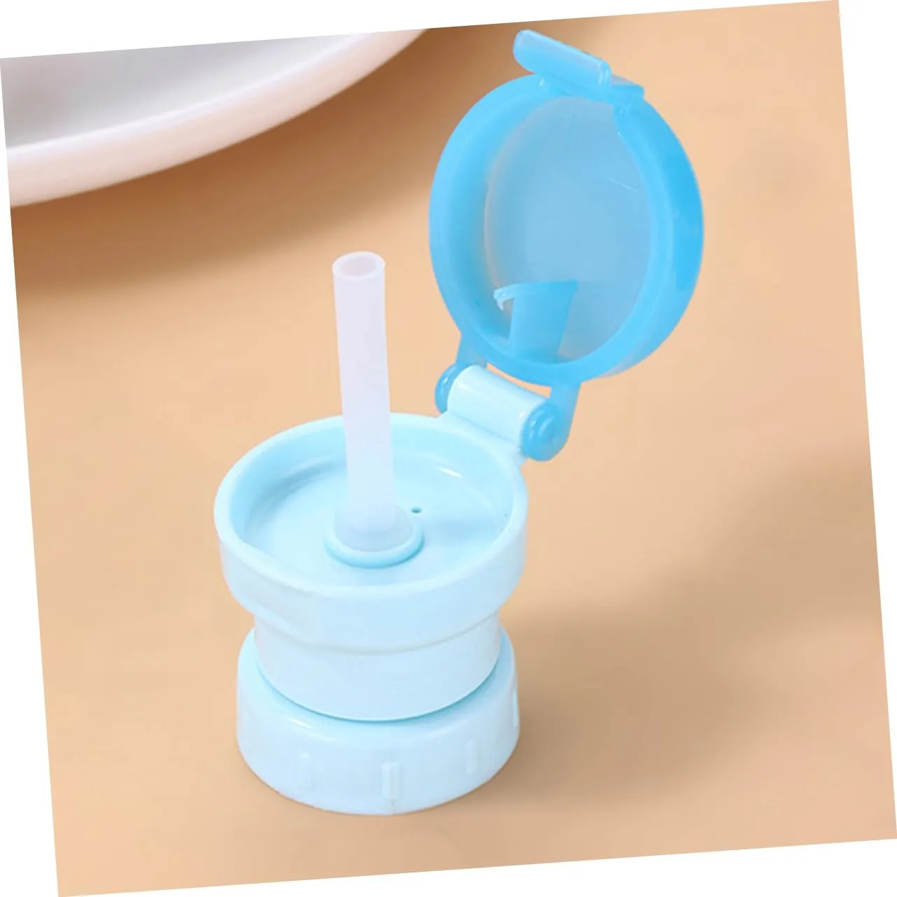 POPETPOP 3sets Bottle Mouth Conversion Cover para Lids Straw Spill Caps Stopper Kiddy Water Bottles Water Bottle Water Bottle for Nozzle - Food 4pcs*3