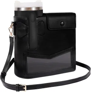 Portable Water Bottle Purse for Stanley Cup,Outdoor Crossbody Bag Compatible with Stanley Cup Bag, Sport Water Bottle Handbag
