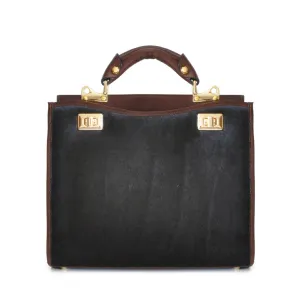 Pratesi Anna Maria Luisa de' Medici Medium Cavallino Lady Bag in real leather - SZN