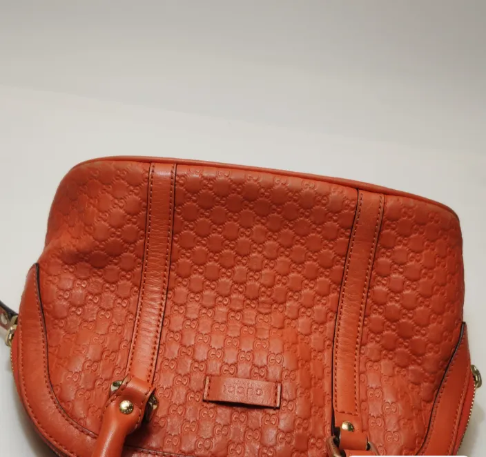 Preloved Gucci Alma Bag 24cm Orange 250214781063131