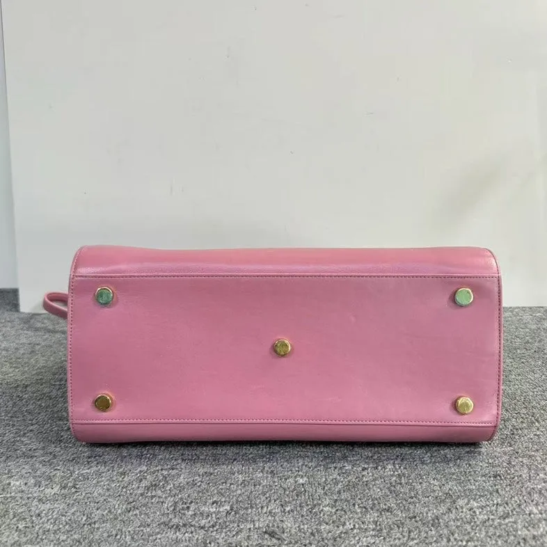Preloved YSL Saint Laurent Sac De Jour Blush Pink Satchel Bag