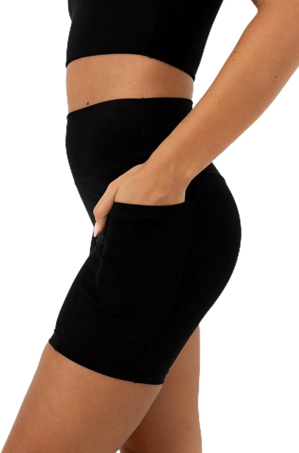 Premium 6" Bike Shorts - Black L