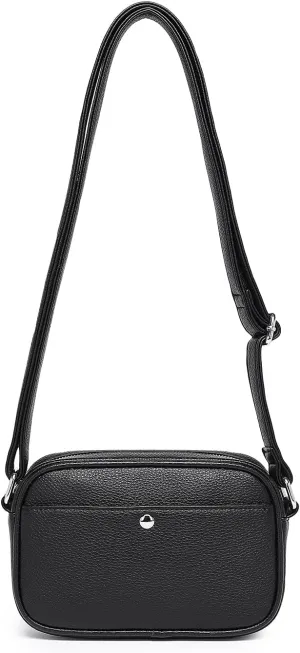 PU leather Square Crossbody Bag with Adjustable Women PU leather Casual Shoulder Work Bag