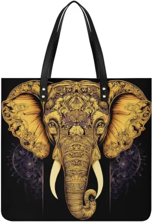 Pu Leather Tote Bag for Women Work Shoulder Bags Purses Handbags