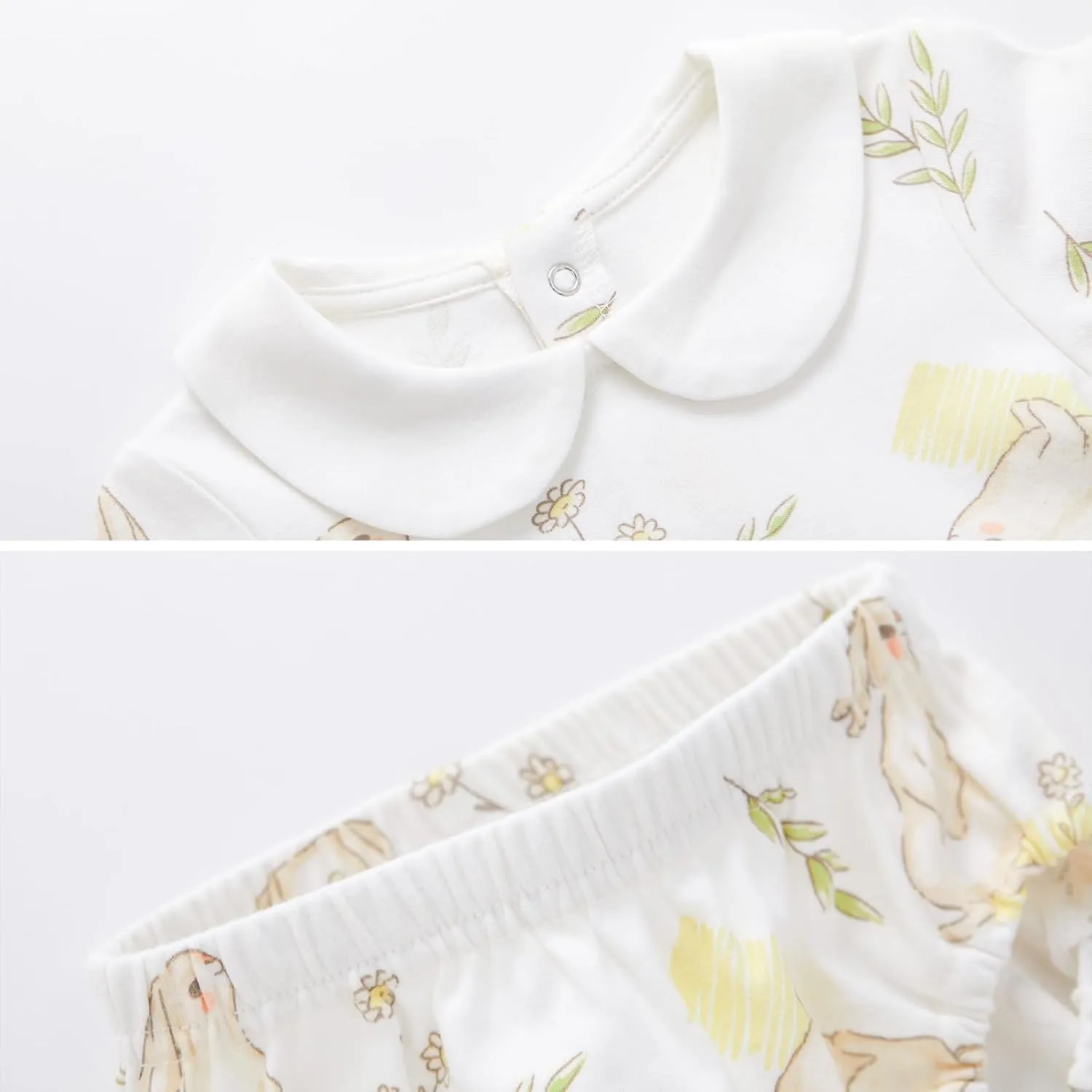 pureborn Baby Toddler Girl Dress with Bloomer Short and Long Sleeve Playwear Dress with Diaper Cover