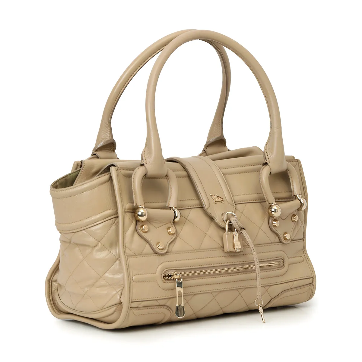 Quilted Leather Manor Bag One Size