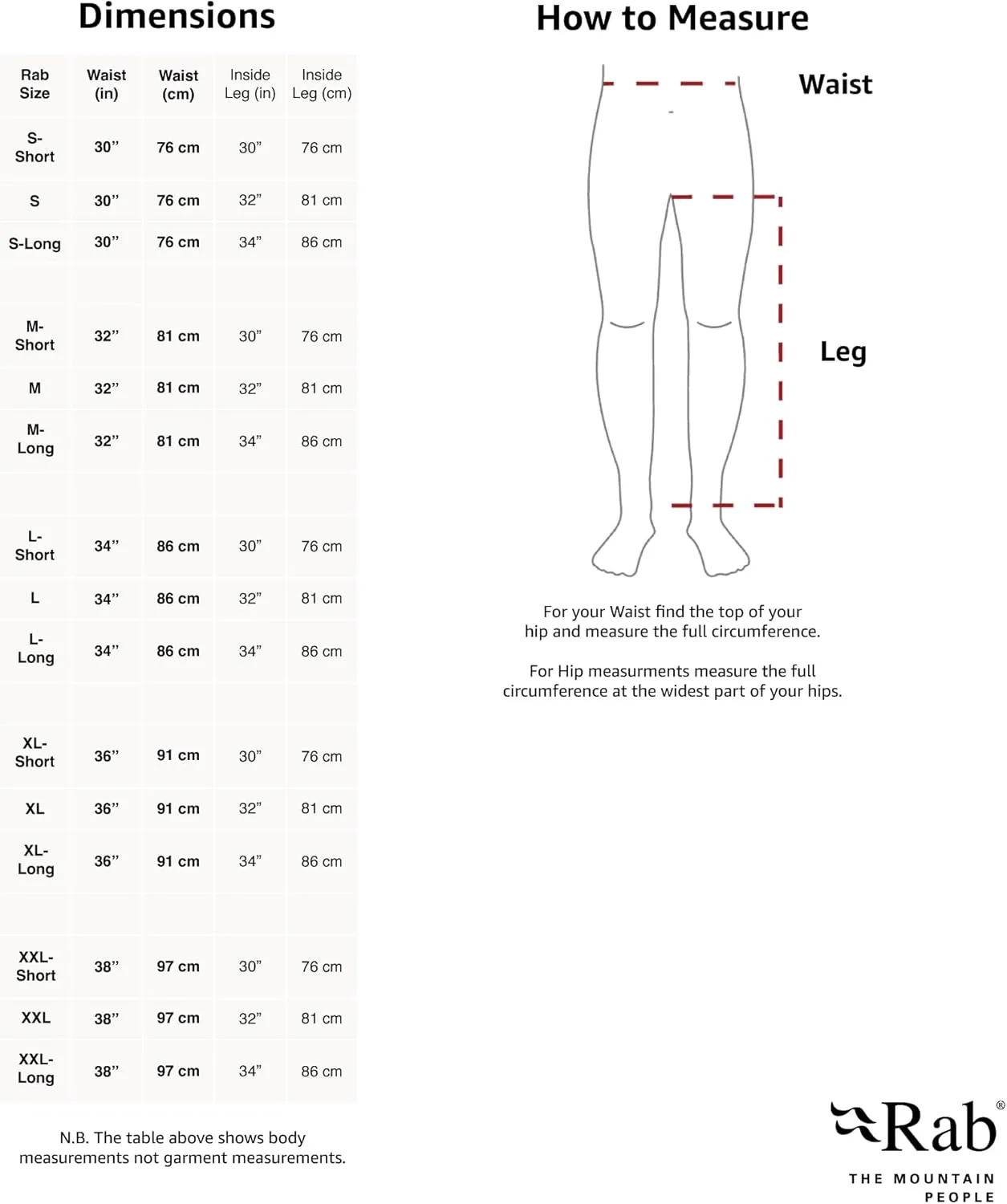 Rab Men's Phantom Pants - Ultralight Waterproof Breathable Rain Pants for Trail Running & Hiking