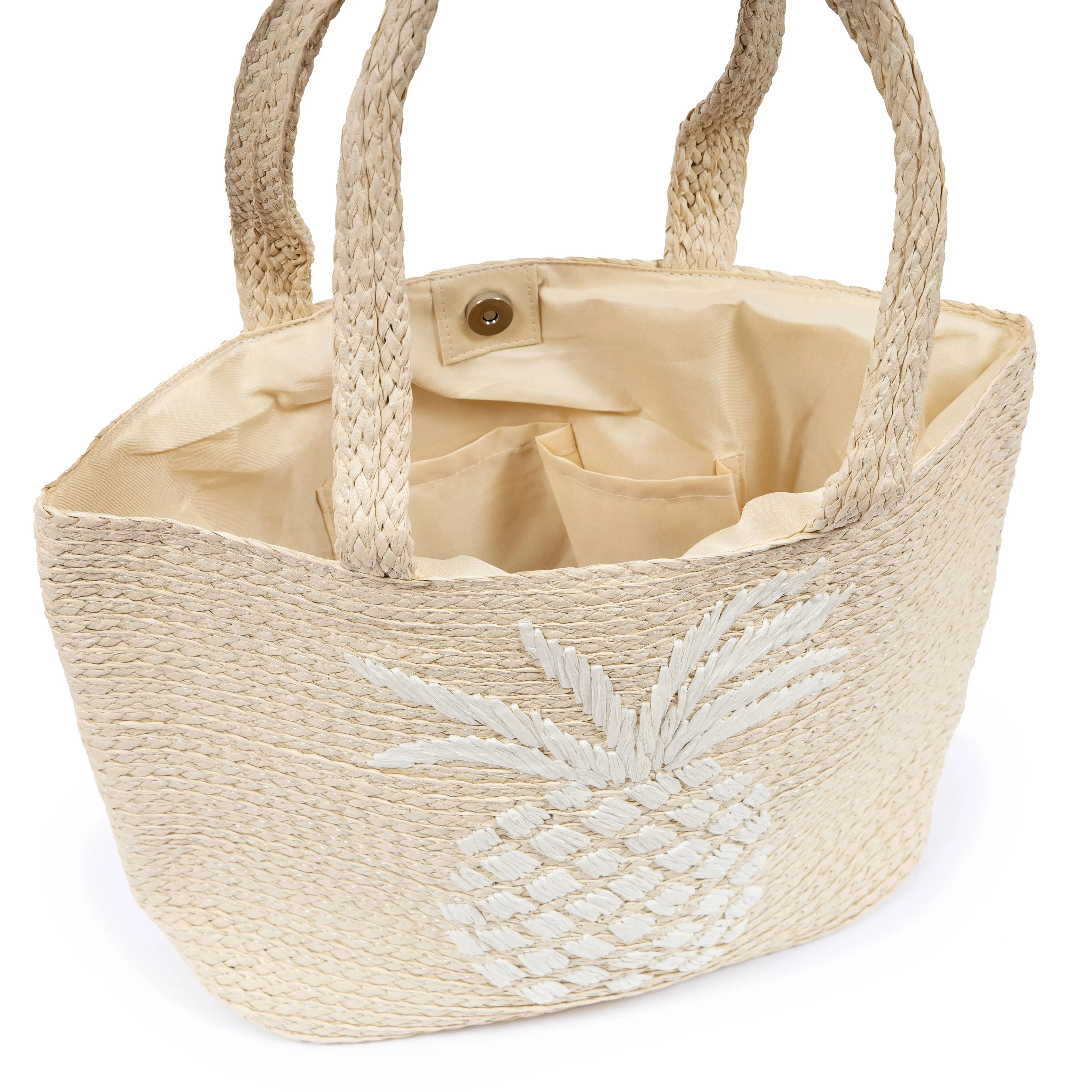 Rattan Beach Bag
