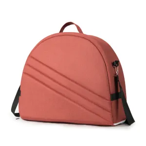 Red Portable Multi-Purpose Baby Bed and Diaper Backpack - Lightweight, Waterproof, Canvas   Polyester Material, Travel Essential for Moms(With mosquito net and small toys)