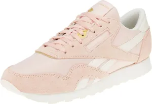 Reebok Women's Classic Nylon Trainers, Possibly Pink F23 R Possibly Pink F23 R Chalk, 9.5 Women
