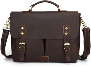 Retro Handbag Men's Bag Business Document Casual Shoulder Messenger Bag Casual Messenger Bag
