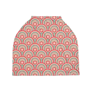 Retro Rainbows Nursing Cover