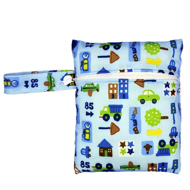 Reusable Printed Waterproof Diaper Wet bag On Sale