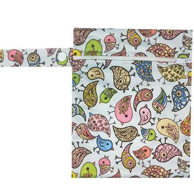 Reusable Printed Waterproof Diaper Wet bag On Sale