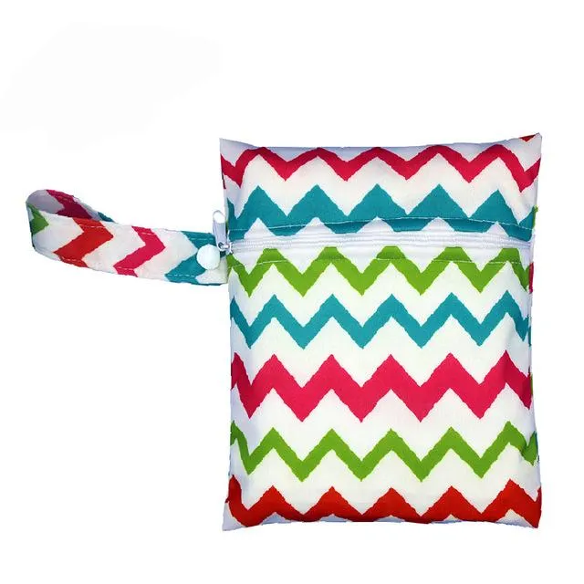 Reusable Printed Waterproof Diaper Wet bag On Sale