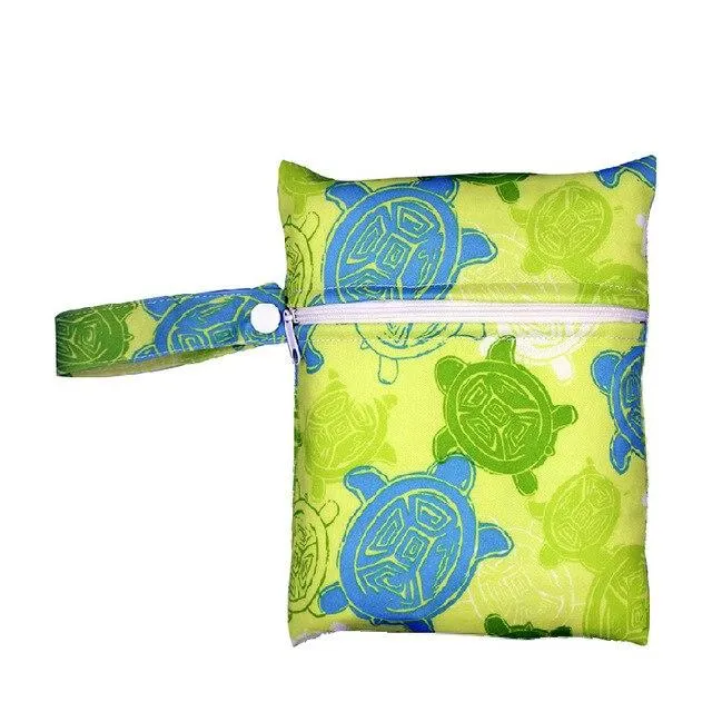 Reusable Printed Waterproof Diaper Wet bag On Sale